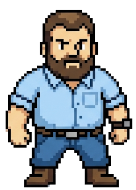 Studio founder pixel avatar